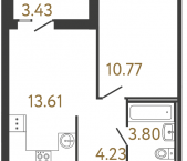 Продать Квартиры в новостройке Санкт-Петербург г., Парашютная ул.   4