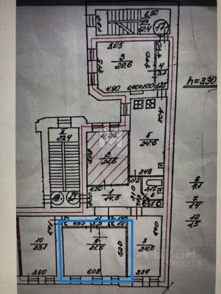 Продажа комнаты Кирочная улица, 23