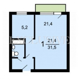 Продажа 1-комн квартиры на вторичном рынке Балаклавский пр-кт,  д. 32 к2