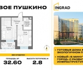 Продать Квартиры вторичка Пушкино г, Александра Меня ул   