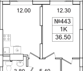 Продать Квартиры в новостройке Сапроново д., Калиновая ул.   6