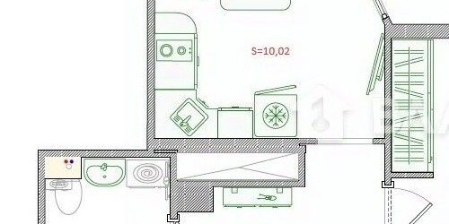 1-комн квартира Заневский проспект, 42