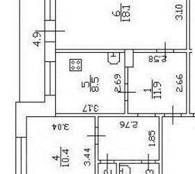 2-комн квартира Беговая улица, 5К1