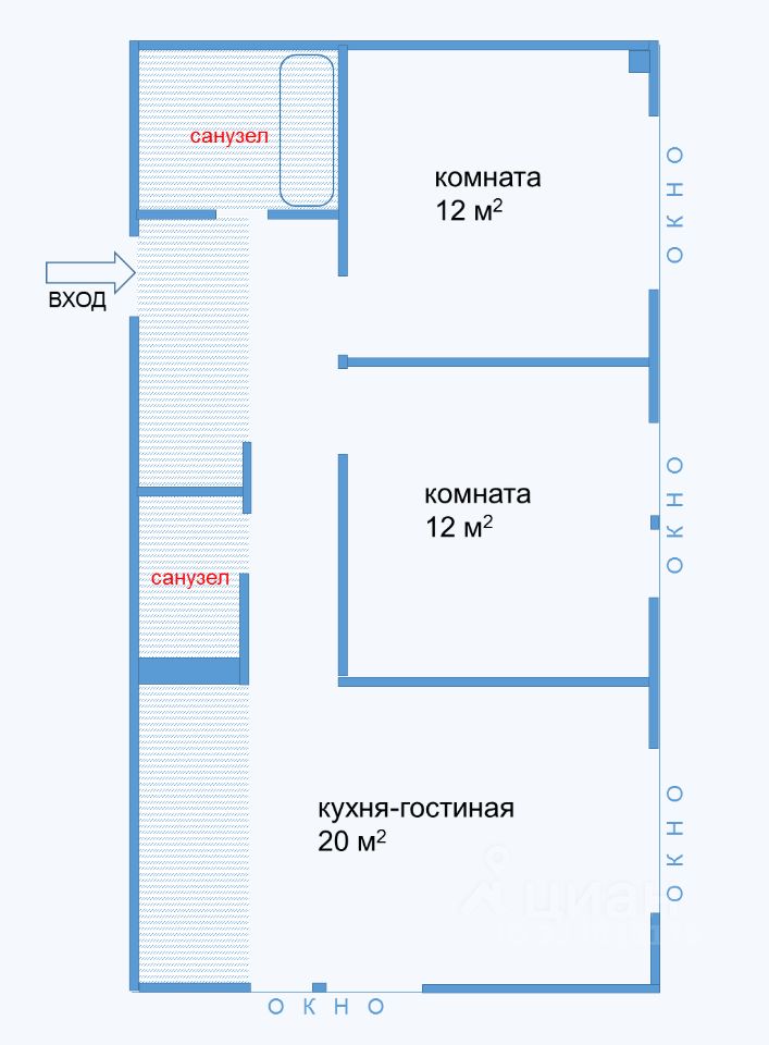 Аренда 2-комн квартиры на вторичном рынке Котельники, улица Сосновая, 5к1
