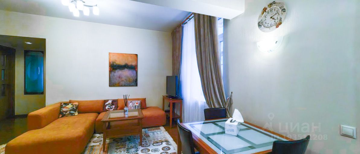 Аренда 3-комн квартиры на вторичном рынке 3-я Фрунзенская улица, 6