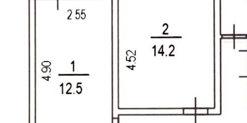 2-комн квартира улица Подольских Курсантов, 18К1