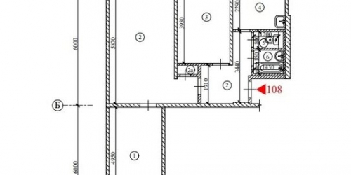 3-комн квартира Днепропетровская улица,  д. 31