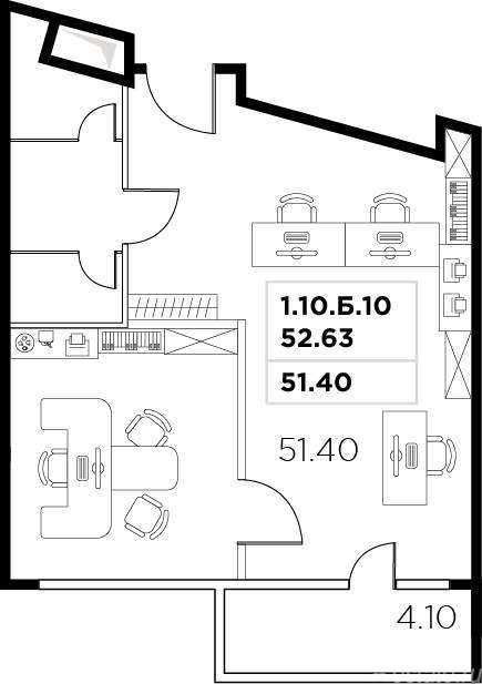 Продажа офиса Маршала Прошлякова улица,  д. 23