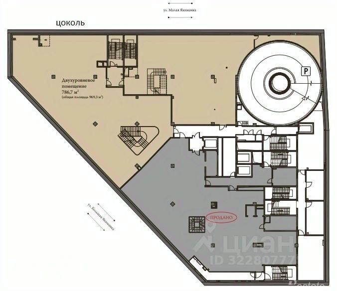 Продажа ПСН Якиманка Б. ул,  д. 15