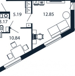 Продажа 2-комн квартиры на вторичном рынке Новоселье, ул Адмиралтейская,  д. 11
