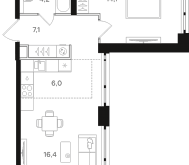 Продажа квартир в ЖК Москва г., Открытое ш.,  к. 5
