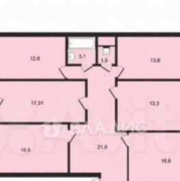 Продажа 5-комн квартиры на вторичном рынке Тихоокеанская улица,  д. 18 к2