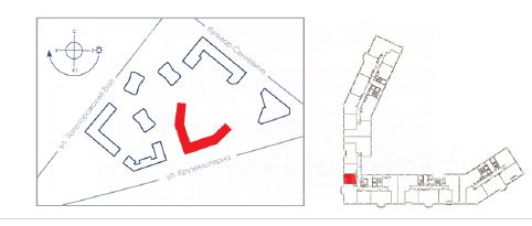 Продажа 1-комн квартиры на вторичном рынке улица Крузенштерна,  д. 3к1