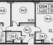 Продать Квартиры вторичка проспект Генерала Дорохова  вл1 к2 