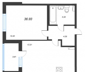 Продать Квартиры в новостройке Стрельна п., Будённого пр-кт   2.2