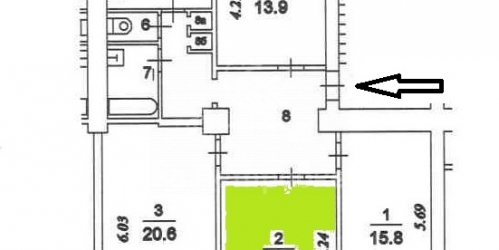 Комната Солнечногорская улица, 5