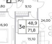 Продать Квартиры вторичка проспект Генерала Дорохова  вл1 к3 
