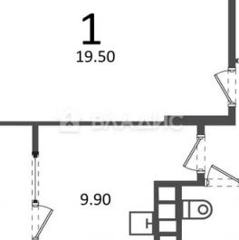 Продажа 1-комн квартиры на вторичном рынке Клинская улица,  д. 2А