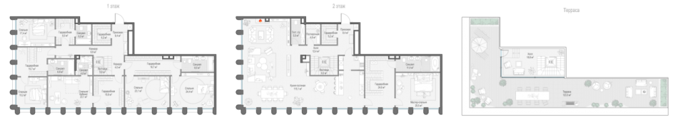Продажа 6-комн квартиры в новостройке Москва г., Фрунзенская наб.,  к. D