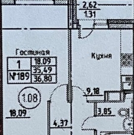 Продажа 1-комн квартиры на вторичном рынке Мурино, ул Екатерининская,  д. 22,  к. 1