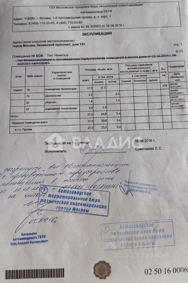 Продажа 1-комн квартиры на вторичном рынке Ленинский проспект, 131