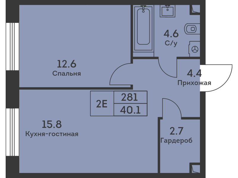 Продажа 1-комн квартиры в новостройке Москва г., Дербеневская ул.,  к. 2