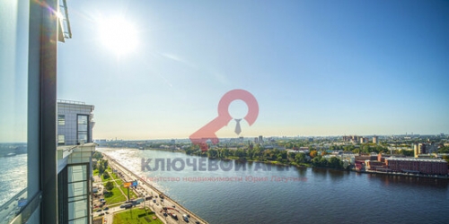 1-комн квартира Октябрьская наб,  д. 44