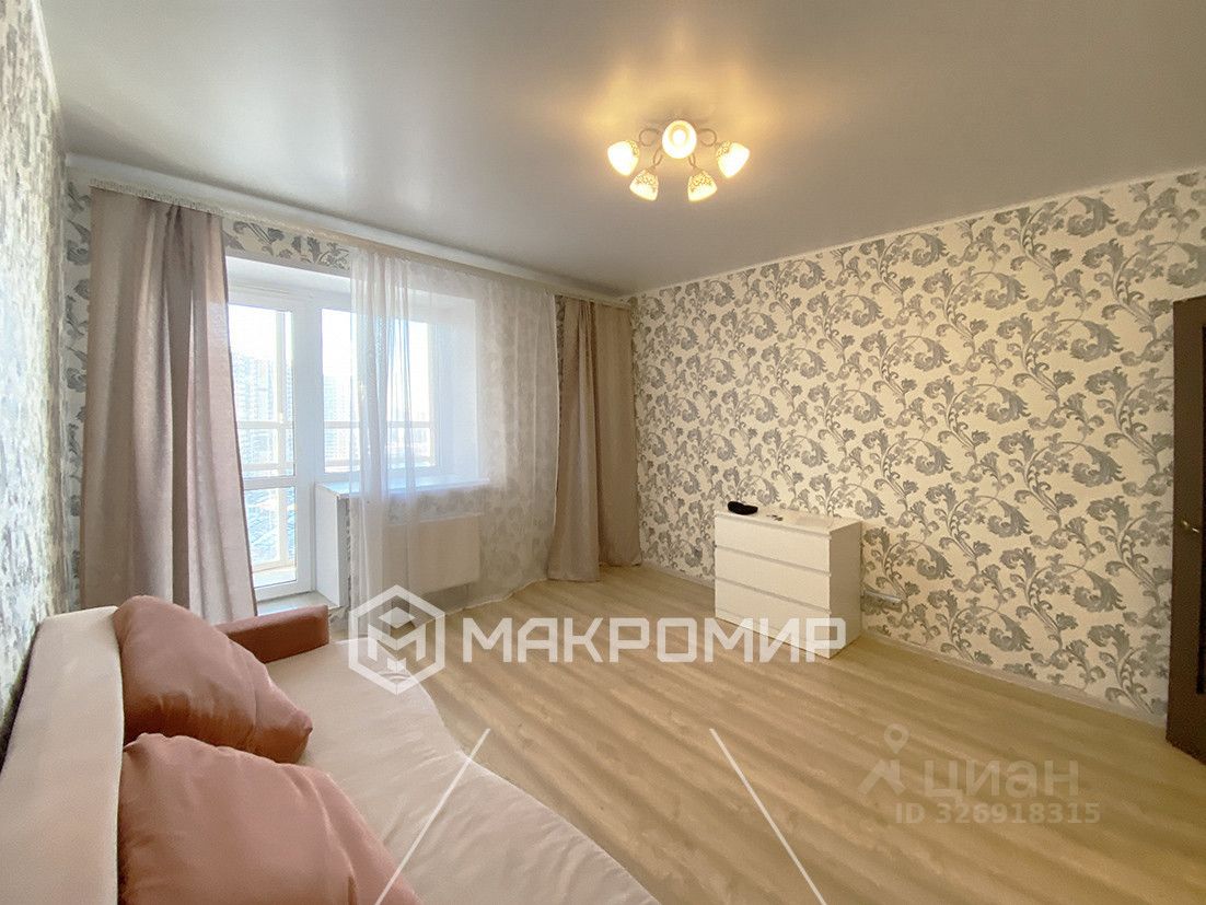 Аренда 1-комн квартиры на вторичном рынке Кудрово г., проспект Строителей, 2