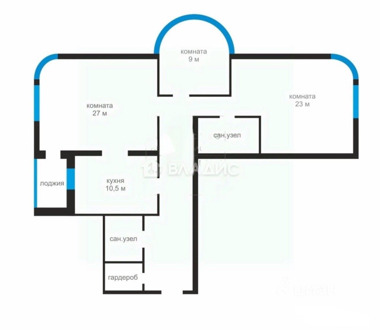 Продажа 3-комн квартиры на вторичном рынке Старокачаловская улица, 4