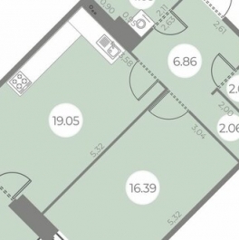 Продажа 1-комн квартиры на вторичном рынке улица Маршала Захарова,  д. 8 с1