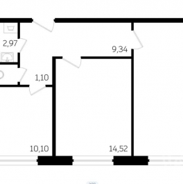 Продажа 2-комн квартиры на вторичном рынке Пушкин г., Колокольный пер.,  д. 5