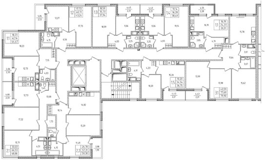 Продажа 1-комн квартиры на вторичном рынке улица Лермонтова,  д. 15 к2 с1