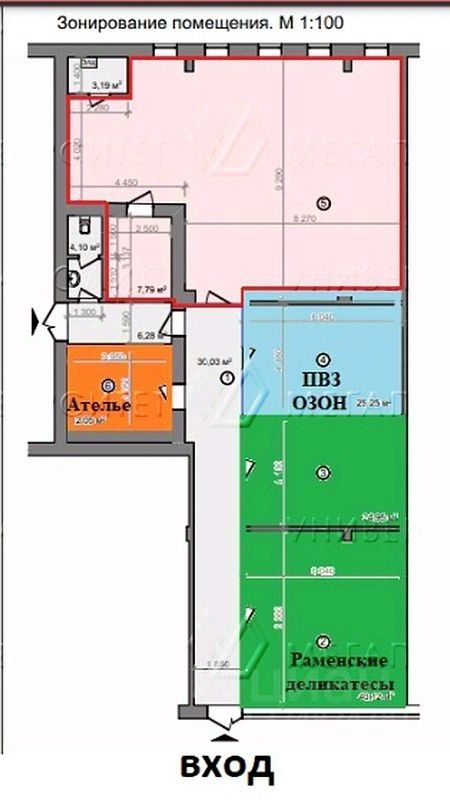 Аренда торгового помещения Уссурийская улица,  д. 1 к5