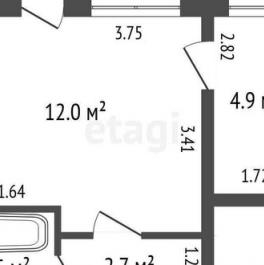 Продажа 1-комн квартиры на вторичном рынке Народного ополчения пр-кт,  д. 57
