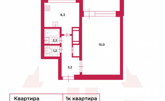 Продажа 1-комн квартиры на вторичном рынке Маршала Жукова пр-кт,  д. 18