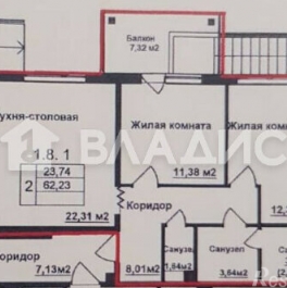 Продажа 2-комн квартиры на вторичном рынке Город Всеволожск, проезд Берёзовая роща,  д. 5