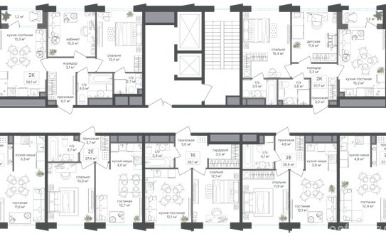 Продажа 2-комн квартиры на вторичном рынке Михалковская улица