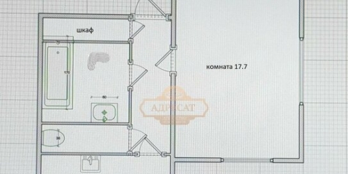 1-комн квартира Колпинская улица,  д. 19