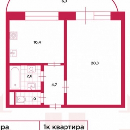 Продажа 1-комн квартиры на вторичном рынке улица Маршала Новикова,  д. 2 к1