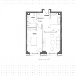 Продажа 2-комн квартиры на вторичном рынке Сетуньский 1-й проезд,  д. 2,  к. 1