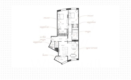 Продажа 3-комн квартиры на вторичном рынке Волоколамское ш,  д. 3,  к. 3