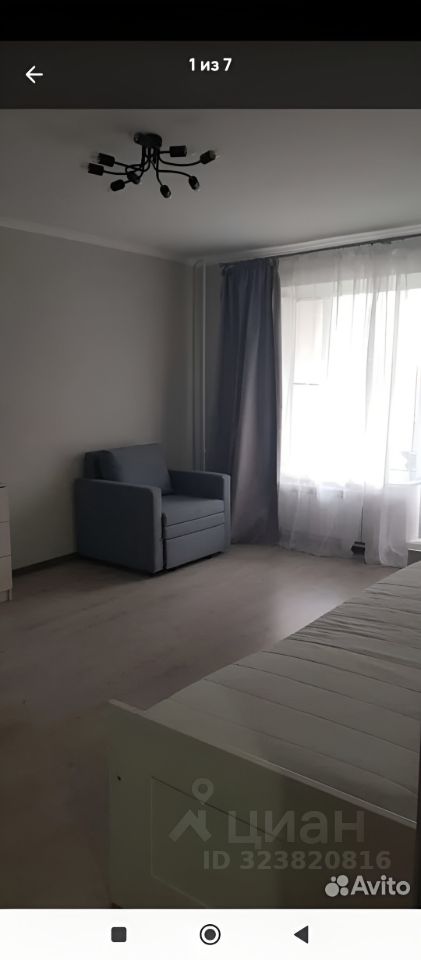 Аренда 1-комн квартиры на вторичном рынке Новоивановское пгт, улица Агрохимиков, 2