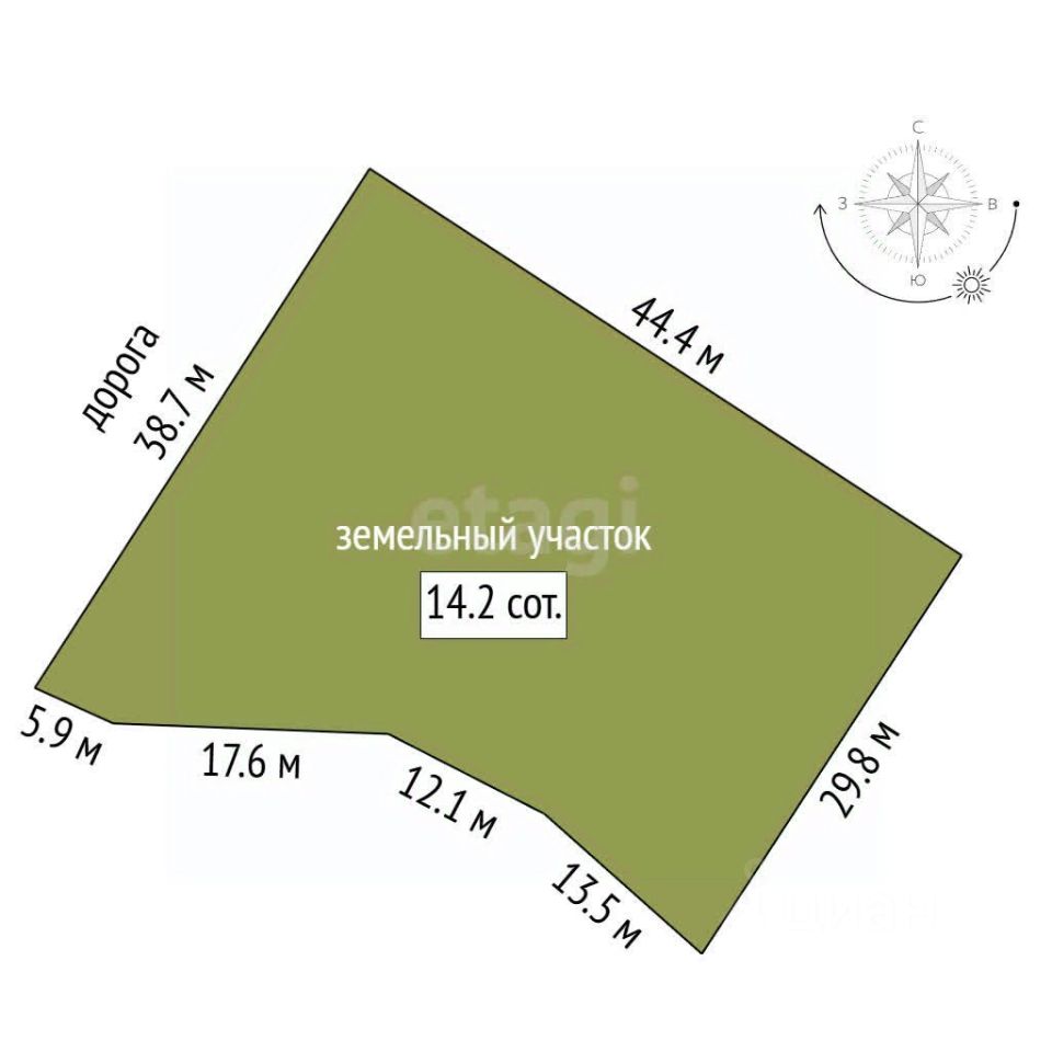 Продажа земли Красногорское ДНП, улица Родниковая