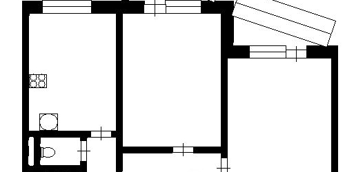 2-комн квартира Приозерск, улица Суворова, 40