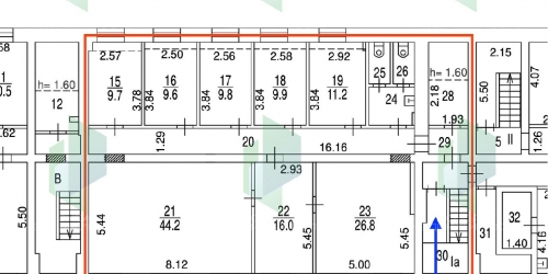 Помещение свободного назначения Академика Ильюшина ул,  д. 16