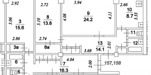 5-комн квартира Спасская Б. ул,  д. 12