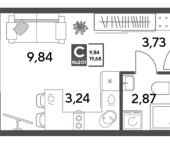Продать Квартиры в новостройке Пушкино г., Зелёная Роща ул.   12