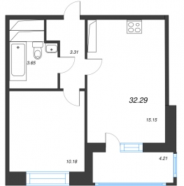 Продажа 1-комн квартиры в новостройке Новосаратовка д., Покровская Дорога ул., к. 8 Продажа 1-комн квартиры в новостройке Новосаратовка д., Покровская Дорога ул., к. 8