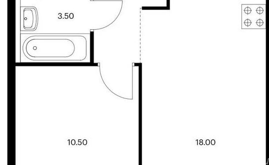 Продажа 1-комн квартиры на вторичном рынке Янино-1, ул Голландская,  д. 18,  к. 1