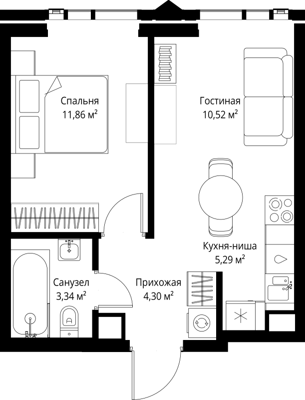 Продажа 1-комн квартиры в новостройке Москва г., 3-й Силикатный проезд,  к. Leo